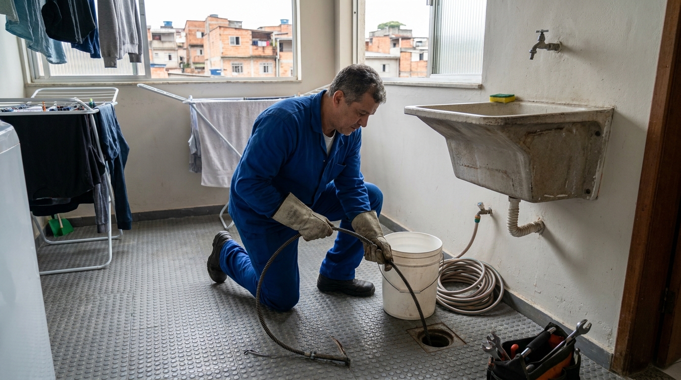 Desentupimento de Ralos Externos em Niterói‑RJ